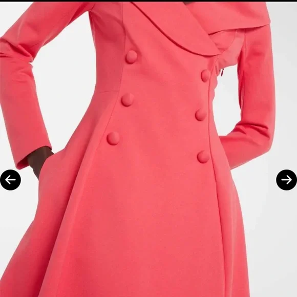 Dorothee Schumacher emotional essence off the shoulder pink blazer dress - Picture 3 of 16